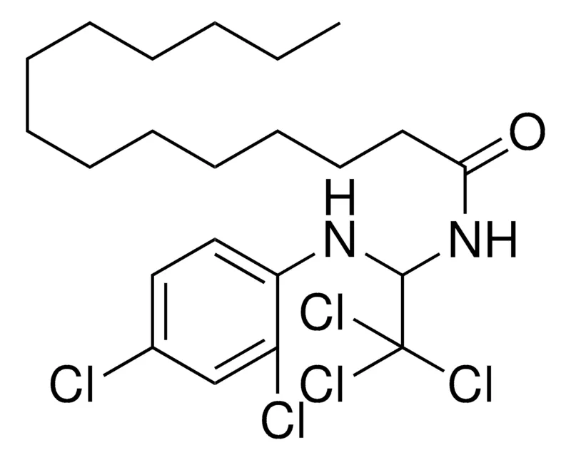 Sigma-Aldrich TETRADECANOIC ACID (2,2,2-TRICHLORO-1-(2,4-DICHLORO-PHENYLAMINO)-ETHYL)-AMIDE,AldrichCPR