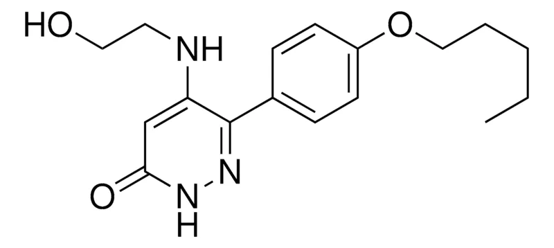 Sigma-Aldrich 5-(2-HYDROXY-ETHYLAMINO)-6-(4-PENTYLOXY-PHENYL)-2H-PYRIDAZIN-3-ONE,AldrichCPR