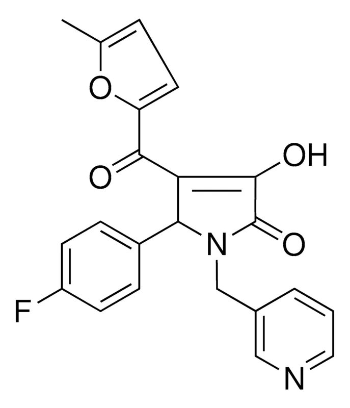 Sigma-Aldrich 5-(4-FLUOROPHENYL)-3-HYDROXY-4-(5-METHYL-2-FUROYL)-1-(3-PYRIDINYLMETHYL)-1,5-DIHYDRO-2H-PYRROL-2-ONE,AldrichCPR
