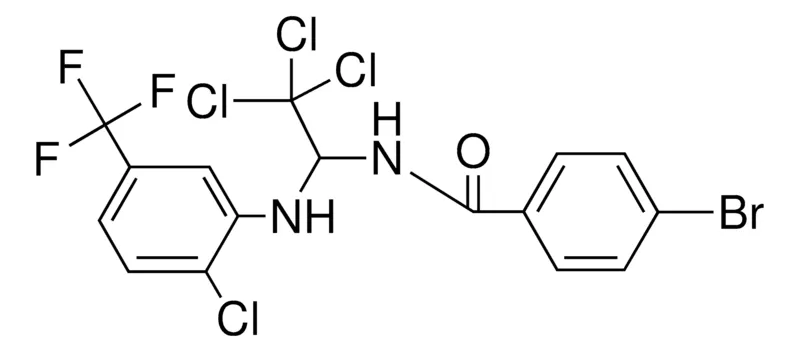 Sigma-Aldrich 4-BR-N-(2,2,2-TRICHLORO-1-(2-CL-5-TRIFLUOROMETHYL-PHENYLAMINO)-ETHYL)-BENZAMIDE,AldrichCPR