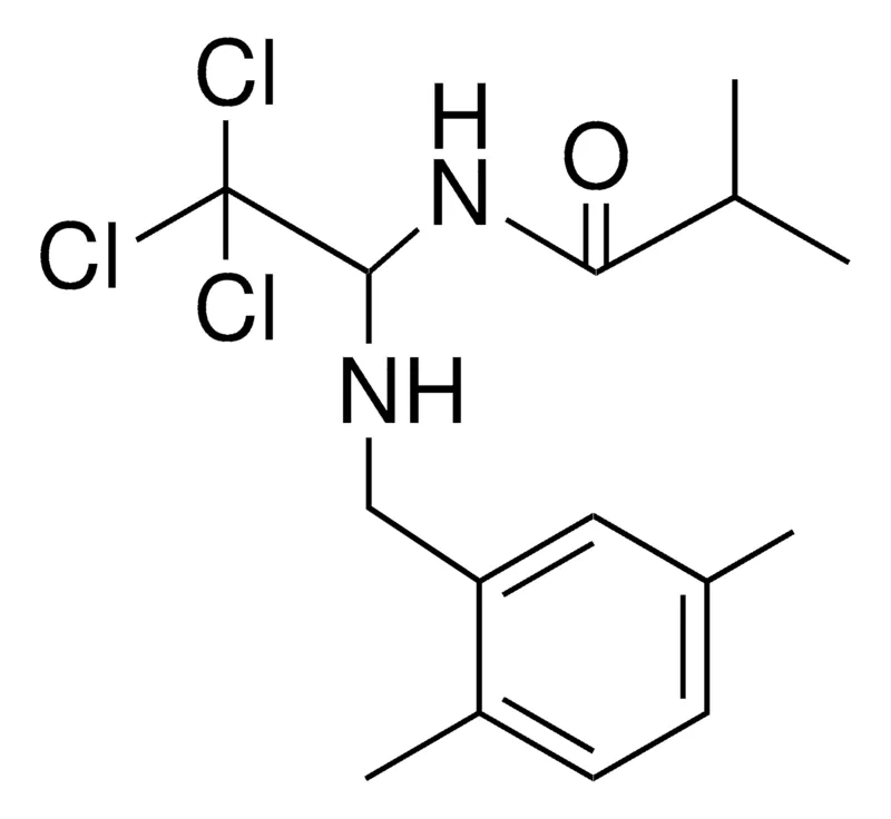 Sigma-Aldrich N-(2,2,2-TRICHLORO-1-(2,5-DIMETHYL-BENZYLAMINO)-ETHYL)-ISOBUTYRAMIDE,AldrichCPR