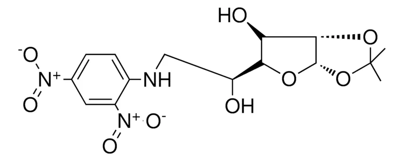 Sigma-Aldrich 5-(2-(2,4-DINITRO-PHENYLAMINO)-1-HO-ET)-2,2-DI-ME-4H-FURO(2,3-D)(1,3)DIOXOL-6-OL,AldrichCPR