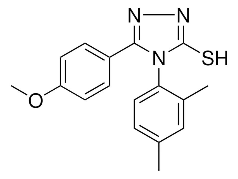 Sigma-Aldrich 4-(2,4-DIMETHYLPHENYL)-5-(4-METHOXYPHENYL)-4H-1,2,4-TRIAZOLE-3-THIOL,AldrichCPR