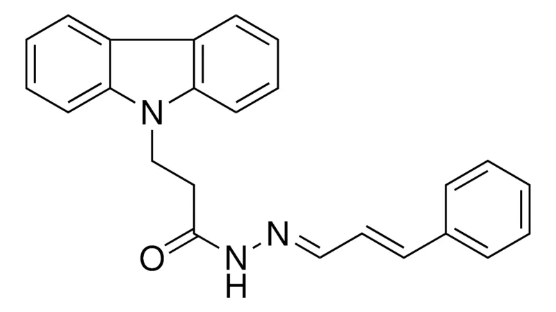 Sigma-Aldrich 3-CARBAZOL-9-YL-PROPIONIC ACID (3-PHENYL-ALLYLIDENE)-HYDRAZIDE,AldrichCPR
