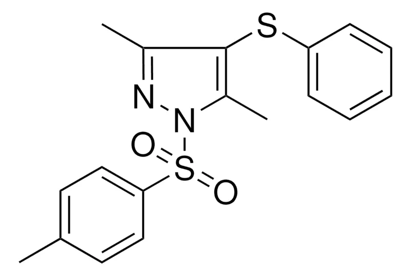 Sigma-Aldrich 3,5-DIMETHYL-4-PHENYLSULFANYL-1-(TOLUENE-4-SULFONYL)-1H-PYRAZOLE，AldrichCPR