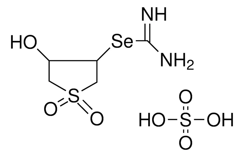Sigma-Aldrich 2-(4-HO-1,1-DIOXO-4H-THIOPHEN-3-YL)-ISOSELENOUREA, COMPOUND WITH SULFURIC ACID,AldrichCPR