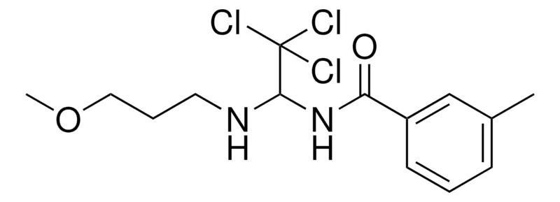 Sigma-Aldrich 3-METHYL-N-(2,2,2-TRICHLORO-1-(3-METHOXY-PROPYLAMINO)-ETHYL)-BENZAMIDE,AldrichCPR