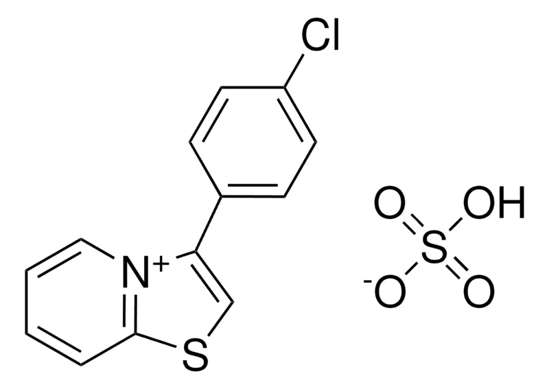 Sigma-Aldrich 3-(4-CHLOROPHENYL)THIAZOLO(3,2-A)PYRIDINIUM BISULFATE,AldrichCPR