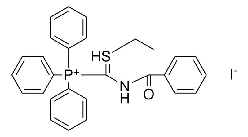 Sigma-Aldrich (BENZOYLAMINO-(ETHYL-SULFANYLIDENE)-METHYL)-TRIPHENYL-PHOSPHONIUM, IODIDE,AldrichCPR