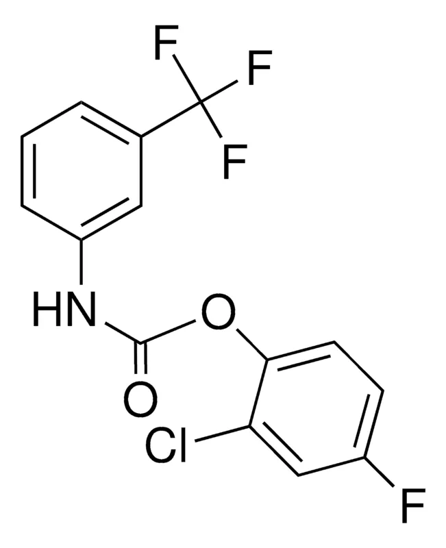 Sigma-Aldrich 2-CHLORO-4-FLUOROPHENYL N-(3-(TRIFLUOROMETHYL)PHENYL)CARBAMATE,AldrichCPR
