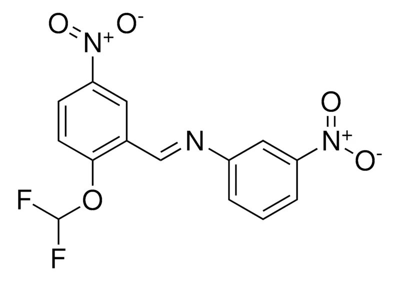 Sigma-Aldrich (2-DIFLUOROMETHOXY-5-NITRO-BENZYLIDENE)-(3-NITRO-PHENYL)-AMINE,AldrichCPR