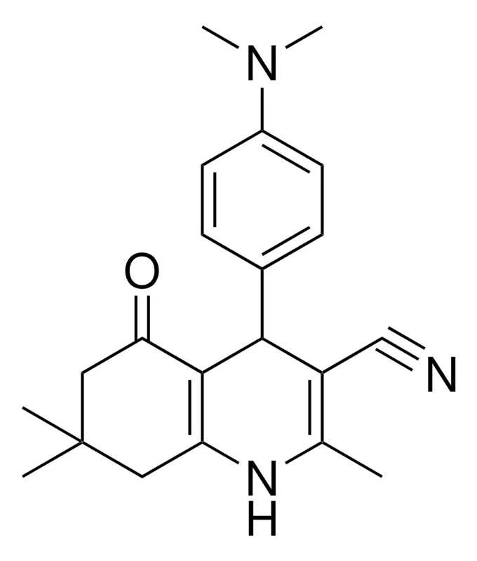 Sigma-Aldrich 4(4-DIMETHYLAMINO-PH)-2,7,7-TRI-ME-5-OXO-1,4,5,6,7,8-6H-QUINOLINE-3-CARBONITRILE，AldrichCPR