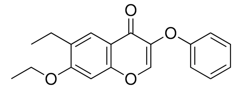 Sigma-Aldrich 7-ETHOXY-6-ETHYL-3-PHENOXY-CHROMEN-4-ONE,AldrichCPR