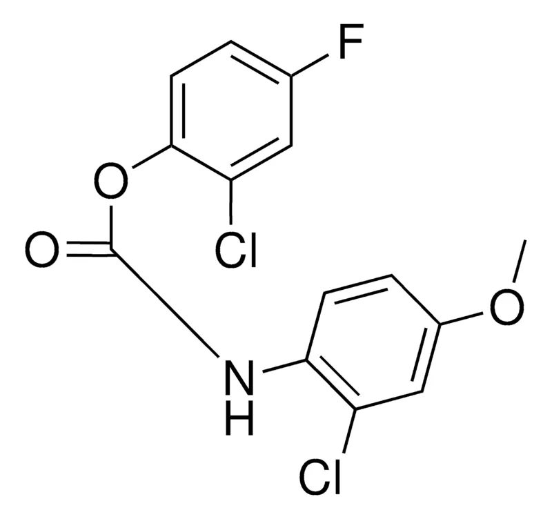 Sigma-Aldrich 2-CHLORO-4-FLUOROPHENYL N-(2-CHLORO-4-METHOXYPHENYL)CARBAMATE，AldrichCPR