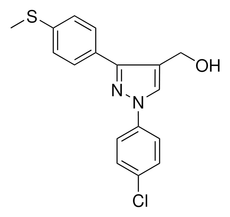 Sigma-Aldrich (1-(4-CHLOROPHENYL)-3-(4-(METHYLTHIO)PHENYL)-1H-PYRAZOL-4-YL)METHANOL,AldrichCPR