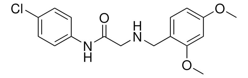 Sigma-Aldrich N-(4-CHLOROPHENYL)-2-((2,4-DIMETHOXYBENZYL)AMINO)ACETAMIDE,AldrichCPR