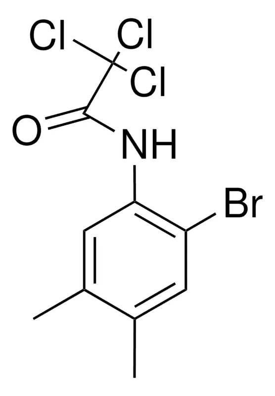 Sigma-Aldrich N-(2-BROMO-4,5-DIMETHYLPHENYL)-2,2,2-TRICHLOROACETAMIDE,AldrichCPR