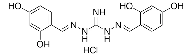 Sigma-Aldrich N',2-BIS(2,4-DIHYDROXYBENZYLIDENE)HYDRAZINECARBOXIMIDOHYDRAZIDE HYDROCHLORIDE,AldrichCPR