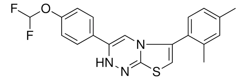 Sigma-Aldrich 3-(4-DIFLUOROMETHOXY-PH)-6-(2,4-DIMETHYL-PH)-2H-THIAZOLO(2,3-C)(1,2,4)TRIAZINE,AldrichCPR
