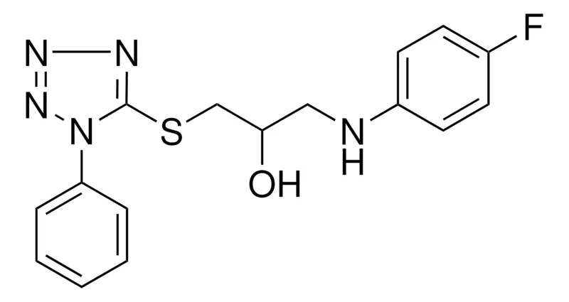Sigma-Aldrich 1-(4-FLUOROANILINO)-3-((1-PHENYL-1H-TETRAAZOL-5-YL)THIO)-2-PROPANOL,AldrichCPR