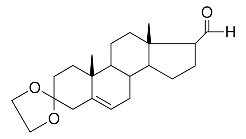 Sigma-Aldrich (10R,13S)-10,13-DIMETHYL-1,2,4,7,8,9,10,11,12,13,14,15,16,17-TETRADECAHYDROSPIRO[CYCLOPENTA[A]PHENANTHRENE-3,2'-[1,3]DIOXOLANE]-17-CARBALDEHYDE，AldrichCPR