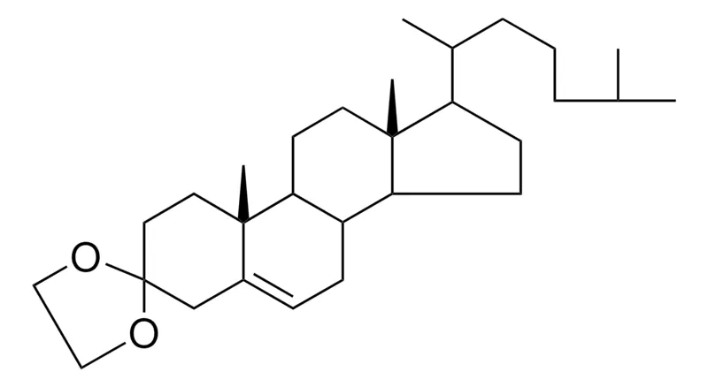 Sigma-Aldrich (10R,13R)-10,13-DIMETHYL-17-(6-METHYLHEPTAN-2-YL)-1,2,4,7,8,9,10,11,12,13,14,15,16,17-TETRADECAHYDROSPIRO[CYCLOPENTA[A]PHENANTHRENE-3,2'-[1,3]DIOXOLANE]，AldrichCPR