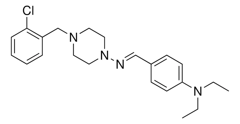 Sigma-Aldrich (4-(2-CHLORO-BENZYL)-PIPERAZIN-1-YL)-(4-DIETHYLAMINO-BENZYLIDENE)-AMINE，AldrichCPR