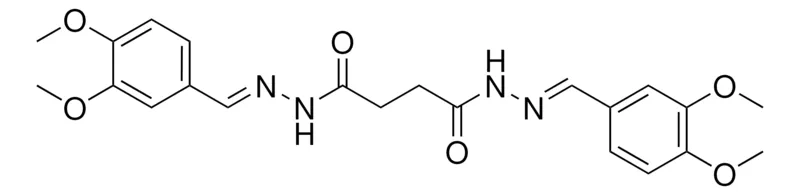 Sigma-Aldrich N'(1),N'(4)-BIS(3,4-DIMETHOXYBENZYLIDENE)SUCCINOHYDRAZIDE,AldrichCPR