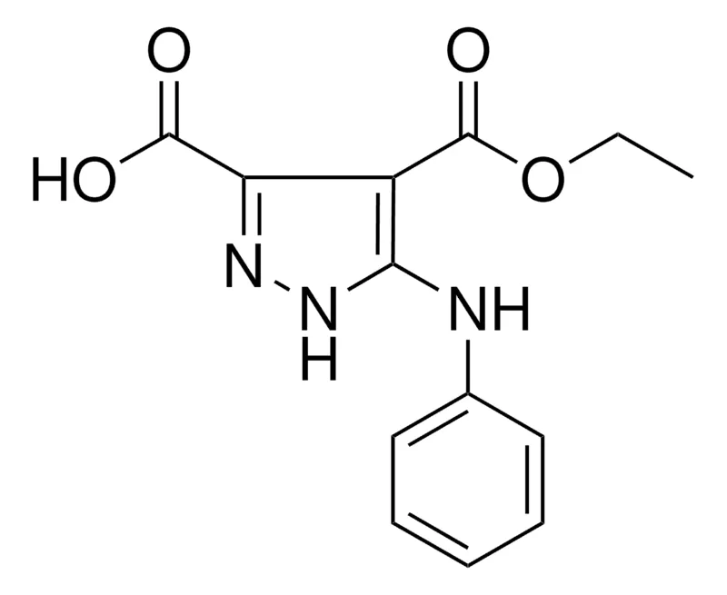 Sigma-Aldrich 5-ANILINO-4-(ETHOXYCARBONYL)-1H-PYRAZOLE-3-CARBOXYLIC ACID,AldrichCPR