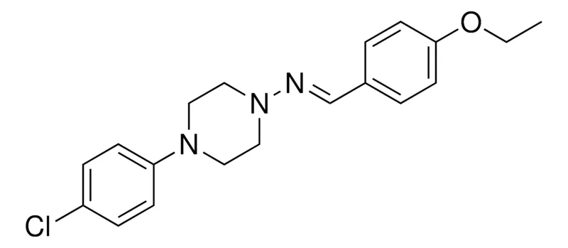 Sigma-Aldrich (4-(4-CHLORO-PHENYL)-PIPERAZIN-1-YL)-(4-ETHOXY-BENZYLIDENE)-AMINE,AldrichCPR