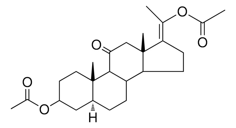 Sigma-Aldrich 11-OXO-5-ALPHA-PREGN-17(20)-ENE-3-BETA,20-DIYL DIACETATE,AldrichCPR