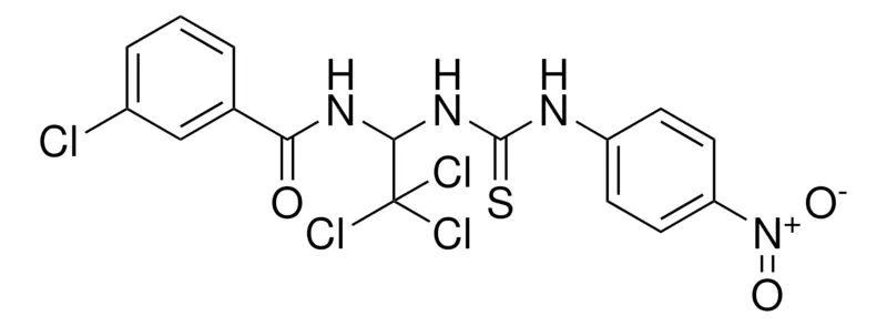 Sigma-Aldrich 3-CHLORO-N-(2,2,2-TRICHLORO-1-[3-(4-NITRO-PHENYL)-THIOUREIDO]-ETHYL)-BENZAMIDE，AldrichCPR