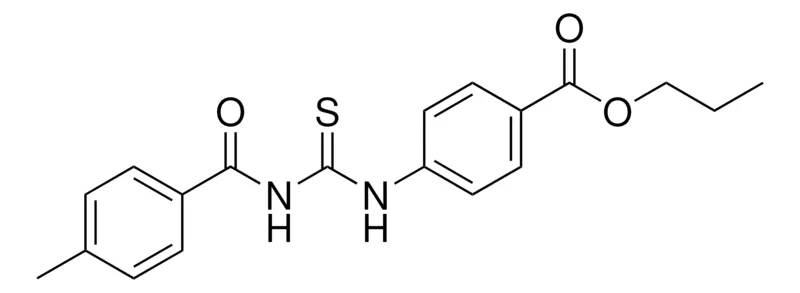 Sigma-Aldrich 4-(3-(4-METHYL-BENZOYL)-THIOUREIDO)-BENZOIC ACID PROPYL ESTER,AldrichCPR