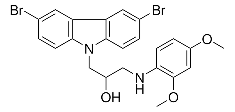 Sigma-Aldrich 1-(3,6-DIBROMO-CARBAZOL-9-YL)-3-(2,4-DIMETHOXY-PHENYLAMINO)-PROPAN-2-OL，AldrichCPR