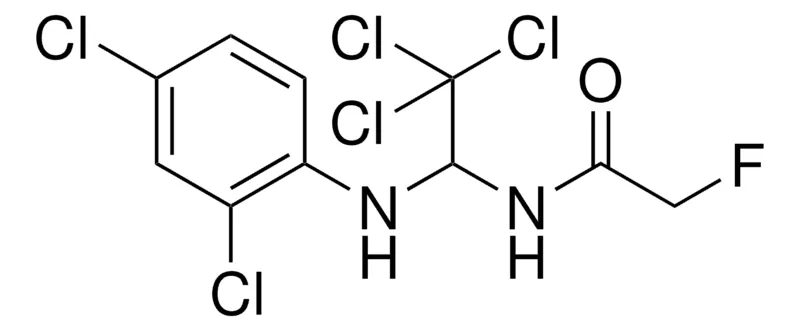 Sigma-Aldrich 2-FLUORO-N-(2,2,2-TRICHLORO-1-(2,4-DICHLORO-PHENYLAMINO)-ETHYL)-ACETAMIDE,AldrichCPR