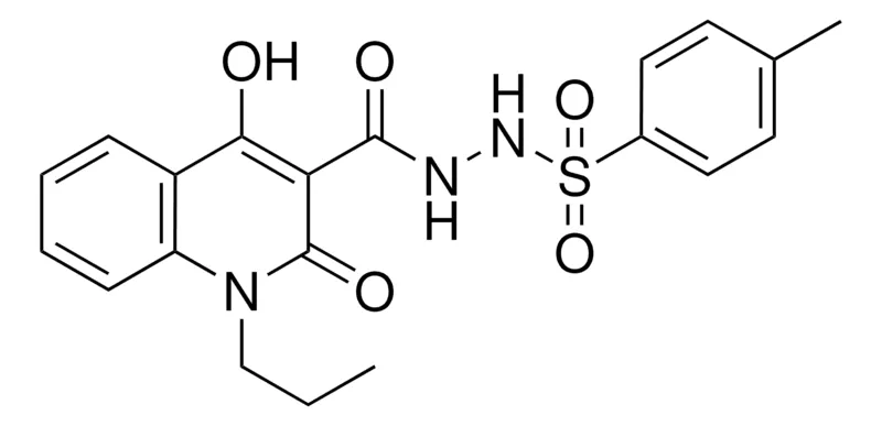 Sigma-Aldrich N'-[(4-HYDROXY-2-OXO-1-PROPYL-1,2-DIHYDRO-3-QUINOLINYL)CARBONYL]-4-METHYLBENZENESULFONOHYDRAZIDE，AldrichCPR