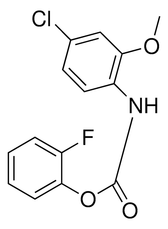 Sigma-Aldrich 2-FLUOROPHENYL N-(4-CHLORO-2-METHOXYPHENYL)CARBAMATE,AldrichCPR