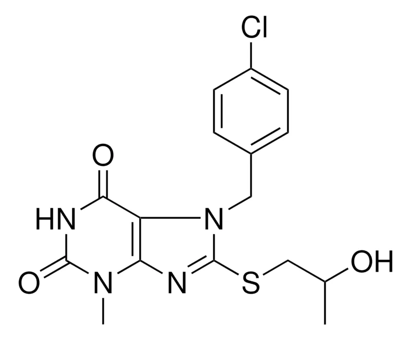 Sigma-Aldrich 7-(4-CL-BENZYL)-8-(2-HYDROXY-PROPYLSULFANYL)-3-ME-3,7-DIHYDRO-PURINE-2,6-DIONE，AldrichCPR