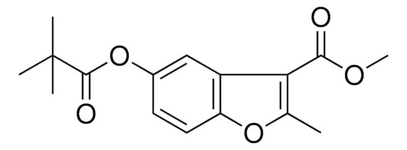 Sigma-Aldrich 5-(2,2-DIMETHYL-PROPIONYLOXY)-2-METHYL-BENZOFURAN-3-CARBOXYLIC ACID METHYL ESTER,AldrichCPR