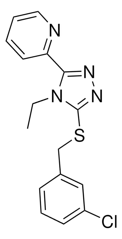 Sigma-Aldrich 2-(5-((3-CHLOROBENZYL)THIO)-4-ETHYL-4H-1,2,4-TRIAZOL-3-YL)PYRIDINE，AldrichCPR