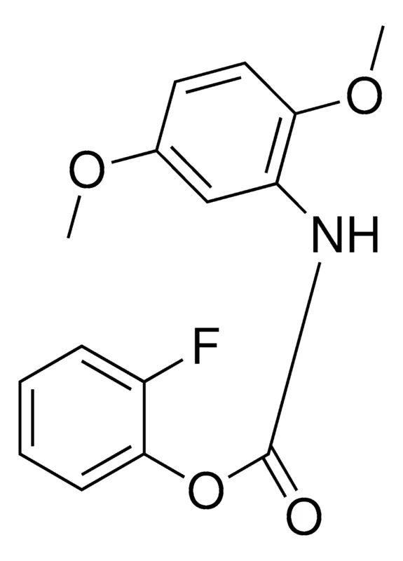 Sigma-Aldrich 2-FLUOROPHENYL N-(2,5-DIMETHOXYPHENYL)CARBAMATE,AldrichCPR