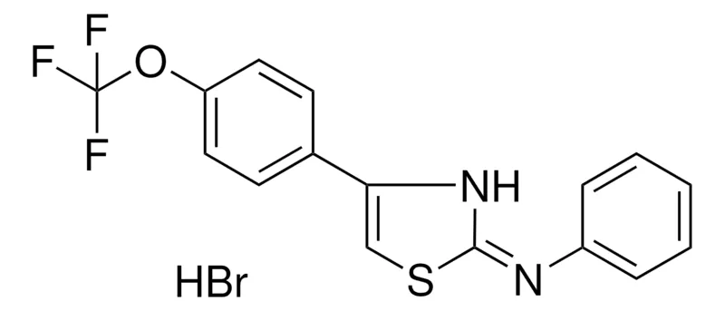 Sigma-Aldrich PHENYL-(4-(4-TRIFLUOROMETHOXY-PHENYL)-3H-THIAZOL-2-YLIDENE)-AMINE, HYDROBROMIDE,AldrichCPR
