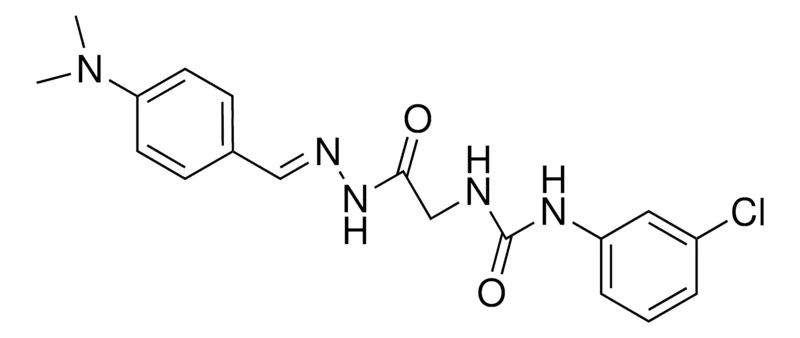 Sigma-Aldrich 2-(3-(3-CHLOROPHENYL)UREIDO)ACETIC (4-(DIMETHYLAMINO)BENZYLIDENE)HYDRAZIDE,AldrichCPR