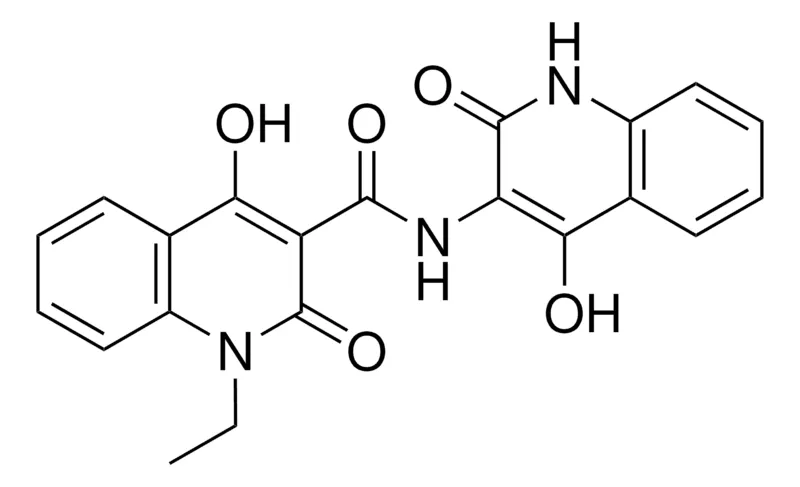 Sigma-Aldrich 1-ETHYL-4-HYDROXY-N-(4-HYDROXY-2-OXO-1,2-DIHYDRO-3-QUINOLINYL)-2-OXO-1,2-DIHYDRO-3-QUINOLINECARBOXAMIDE,AldrichCPR