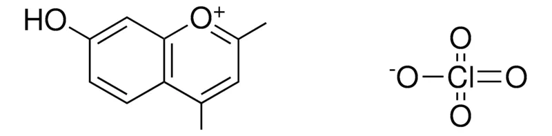 Sigma-Aldrich 7-HYDROXY-2,4-DIMETHYL-CHROMENYLIUM, PERCHLORATE,AldrichCPR