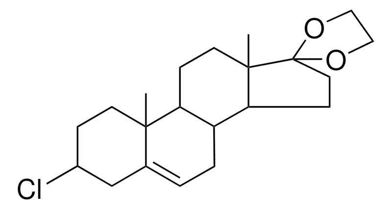 Sigma-Aldrich 3-BETA-CHLORO-17,17-ETHYLENEDIOXYANDROST-5-ENE,AldrichCPR