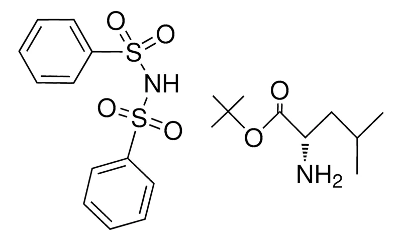 Sigma-Aldrich L-LEUCINE TERT-BUTYL ESTER DIBENZENESULFIMIDE SALT,AldrichCPR