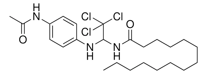 Sigma-Aldrich TETRADECANOIC ACID (1-(4-ACETYLAMINO-PHENYLAMINO)-2,2,2-TRICHLORO-ETHYL)-AMIDE,AldrichCPR
