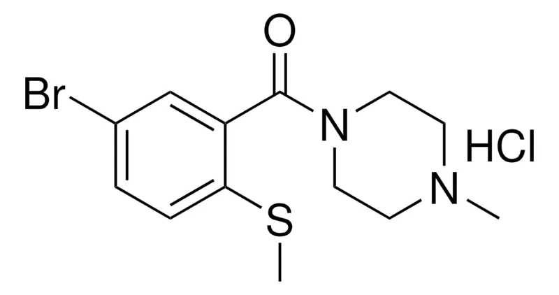 Sigma-Aldrich (5-BROMO-2-METHYLSULFANYL-PH)-(4-ME-PIPERAZIN-1-YL)-METHANONE, HYDROCHLORIDE,AldrichCPR