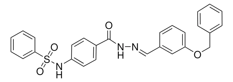 Sigma-Aldrich N-(4-((2-(3-(BENZYLOXY)BENZYLIDENE)HYDRAZINO)CARBONYL)PHENYL)BENZENESULFONAMIDE,AldrichCPR